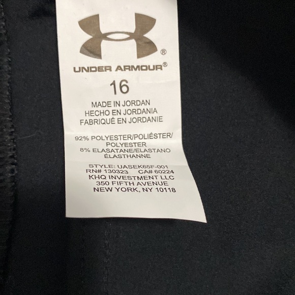 New boys size 16 Under Armor shorts - Picture 2 of 5